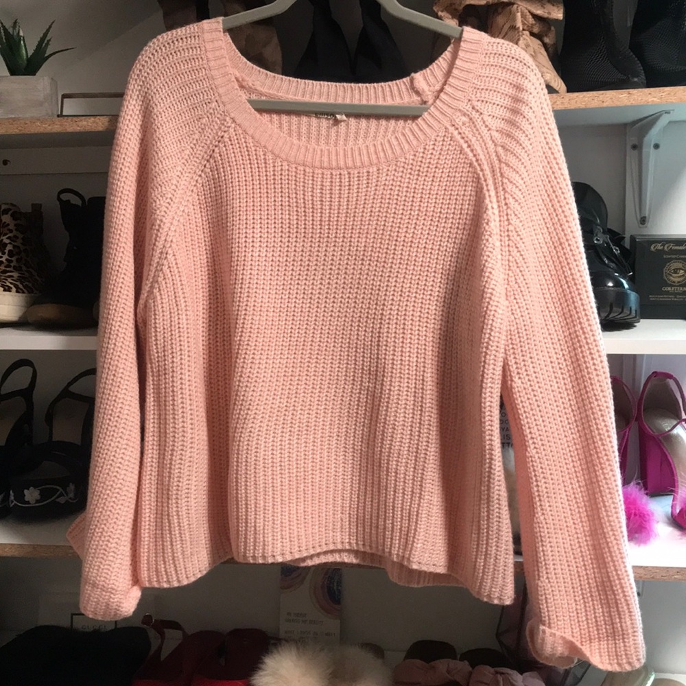 Ellison wide sleeve knit sweater